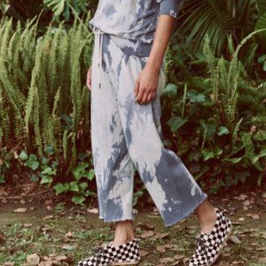 The Great. The Wide Leg Cropped Sweatpants 3